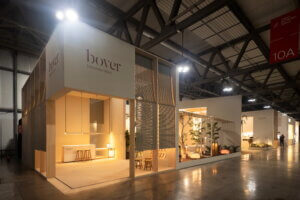 Case study del diseño y montaje del stand de Bover en el Salone del Mobile Milano Euroluce 2025