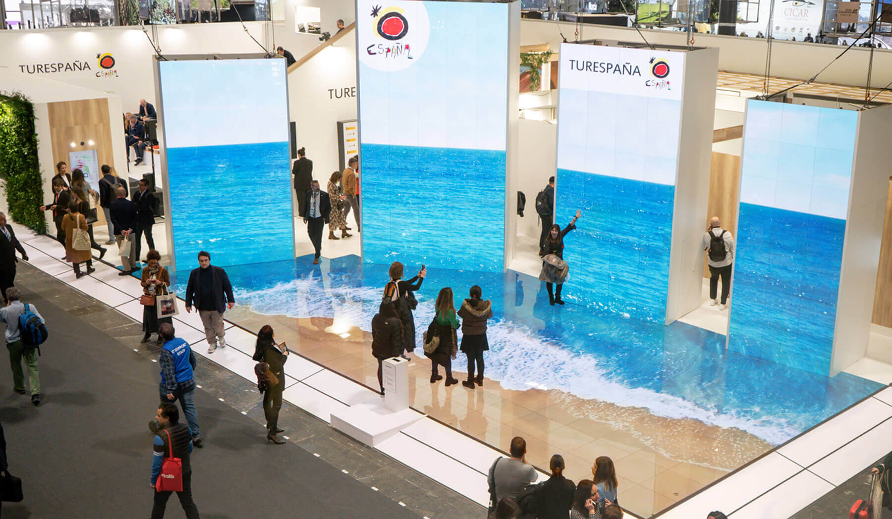 Case study del diseño y montaje del Stand de Turespaña en FITUR Madrid 2024